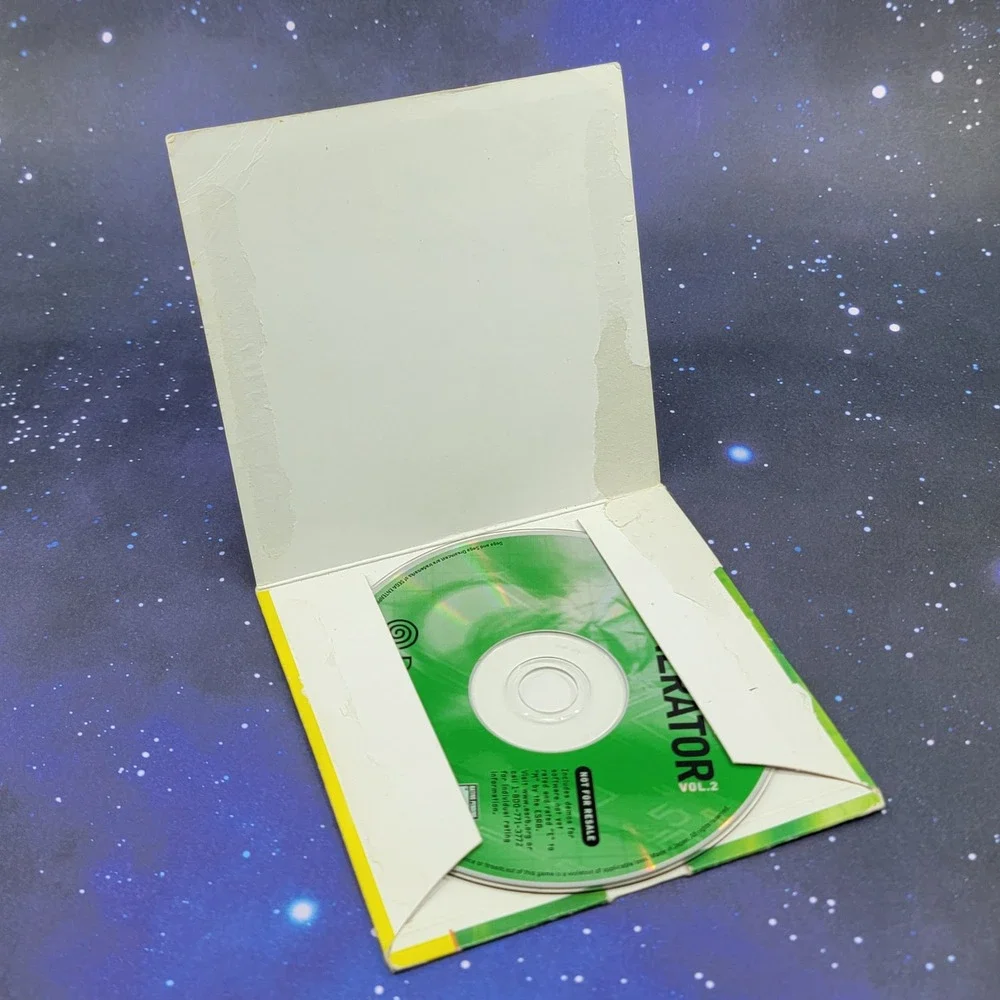 Sega Dreamcast Generator Vol 2 Demo Disc Sonic Tony Hawk Rayman 51057